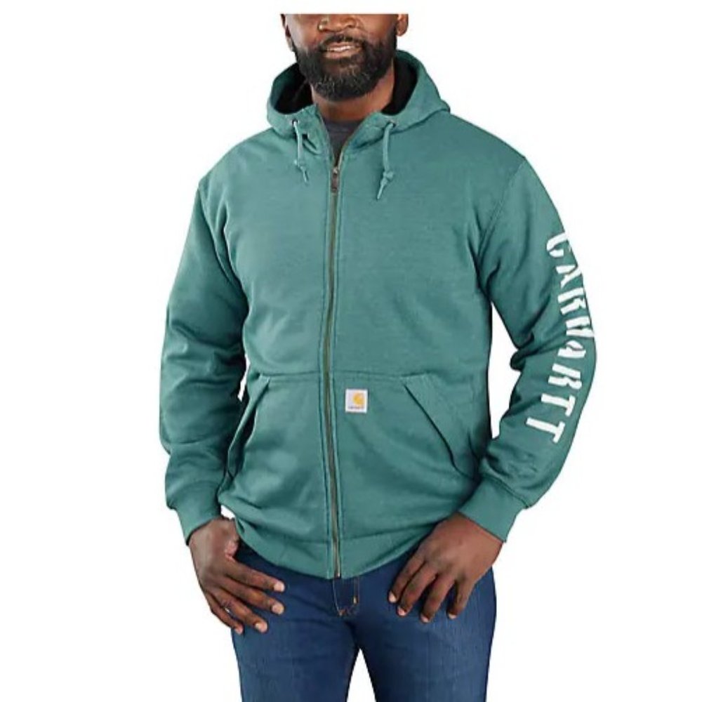 Carhartt‎ RAIN DEFENDER® LOOSE FIT FLEECE-LINED LOGO GRAPHIC SWEATSHIRT - NWT